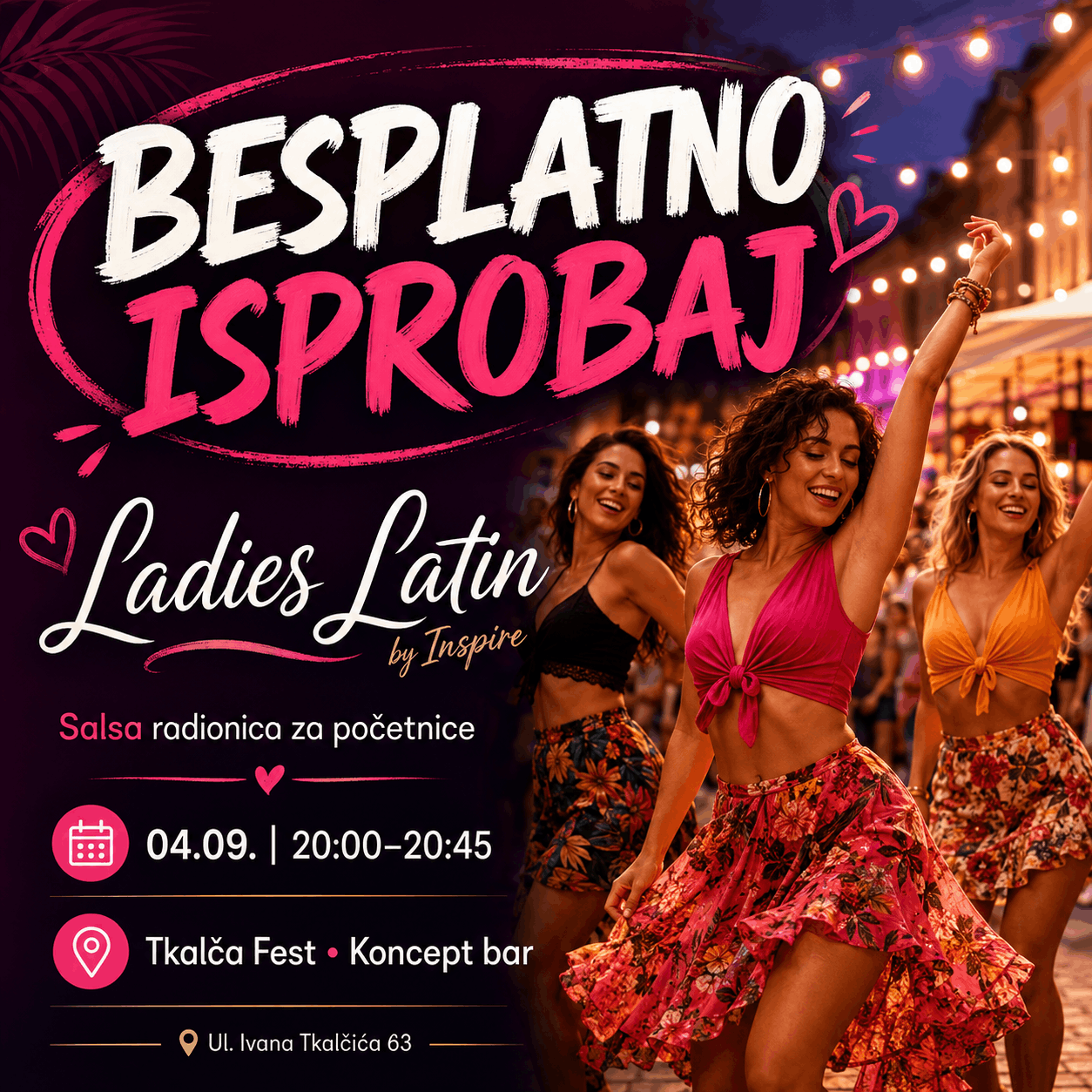Želiš isprobati Ladies Latin – potpuno besplatno?